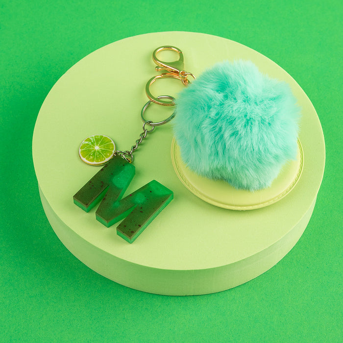 Green Lime Keychain